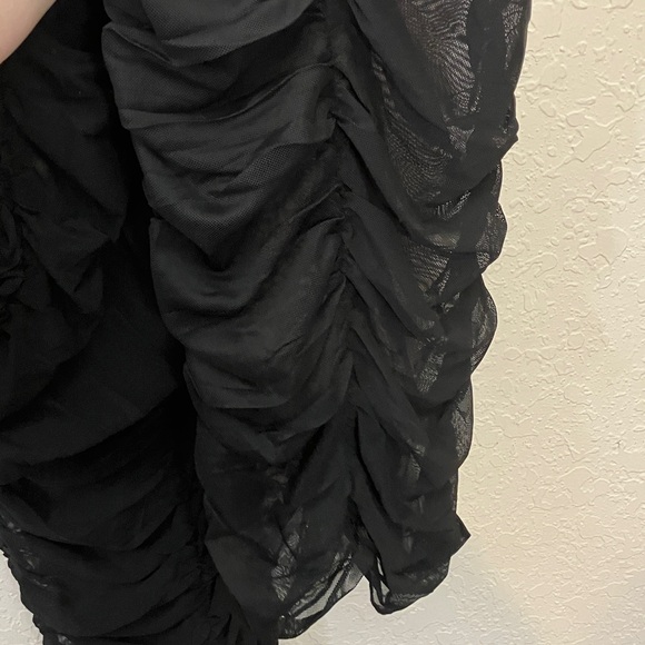 NWT Fashion Nova Sheer Rusched Leggings - Picture 8 of 10